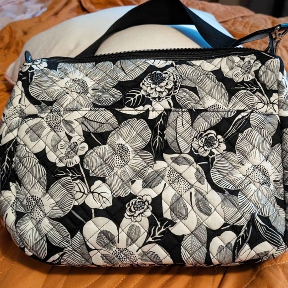 Vera Bradley Carson Shoulder Bag, Bedford Blooms - Picture 2 of 4